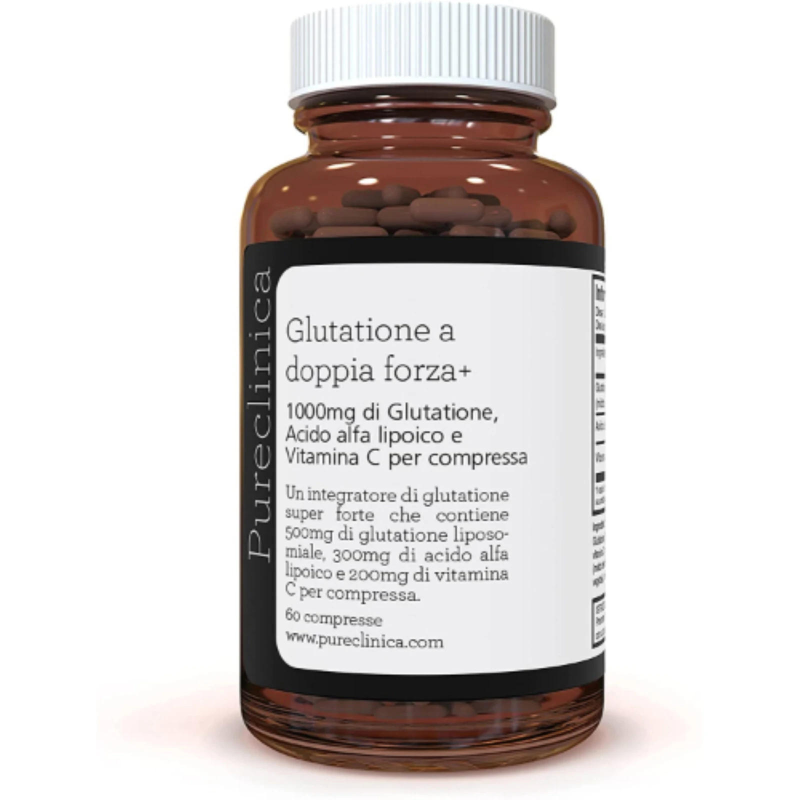Buy Pureclinica Double Strength Glutathione With 300mg Ala And 200mg  Vitamin C Tablets 78g 68 Tablets Online in UAE