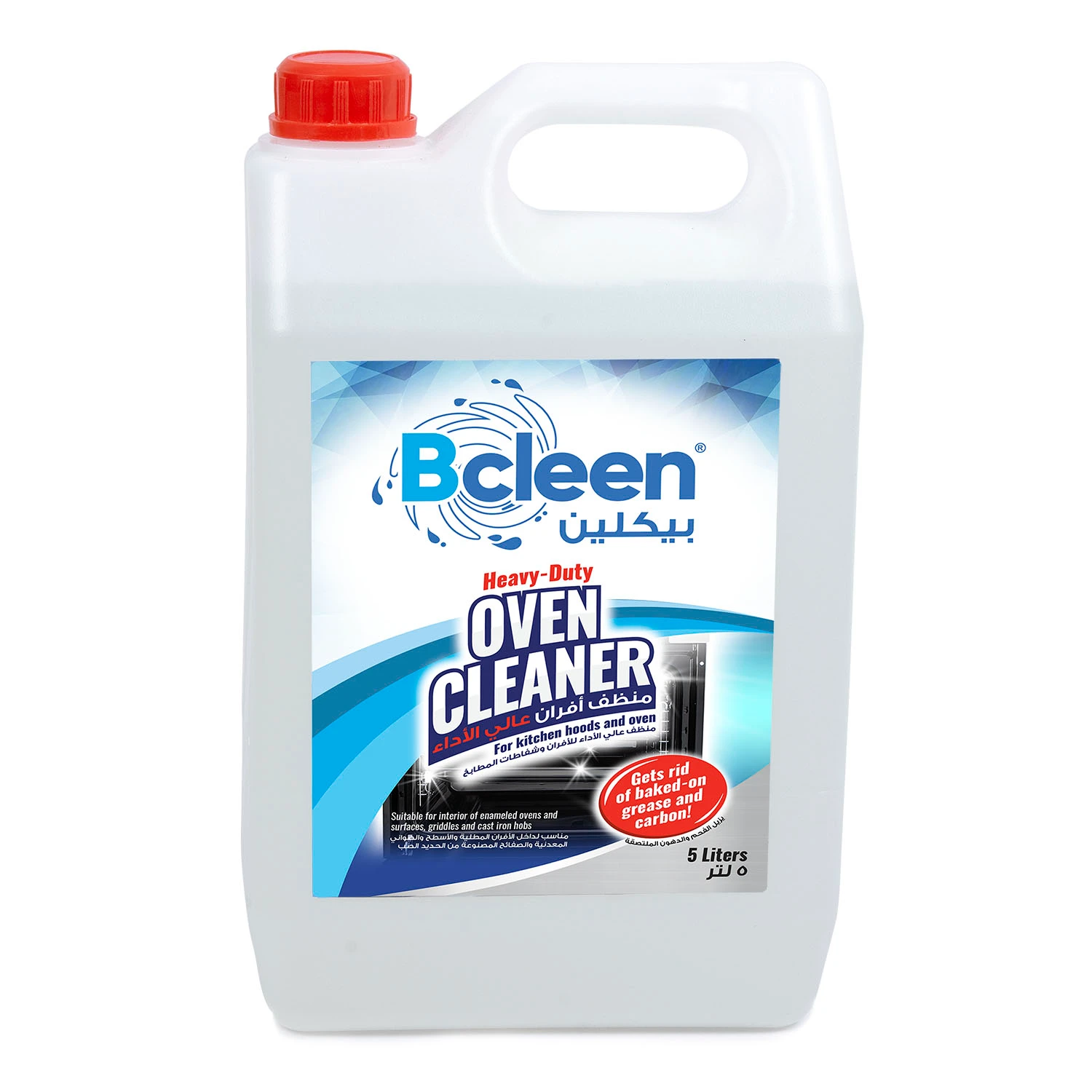 Bcleen Heavy Duty Kitchen Oven Cleaner Liquid 5000 ml x 4