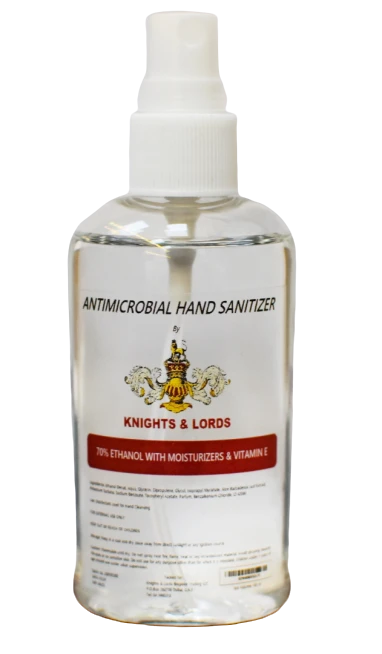 معقم يدين ٥٠ مل - جل مضاد للبكتيريا Knights & Lords للحماية