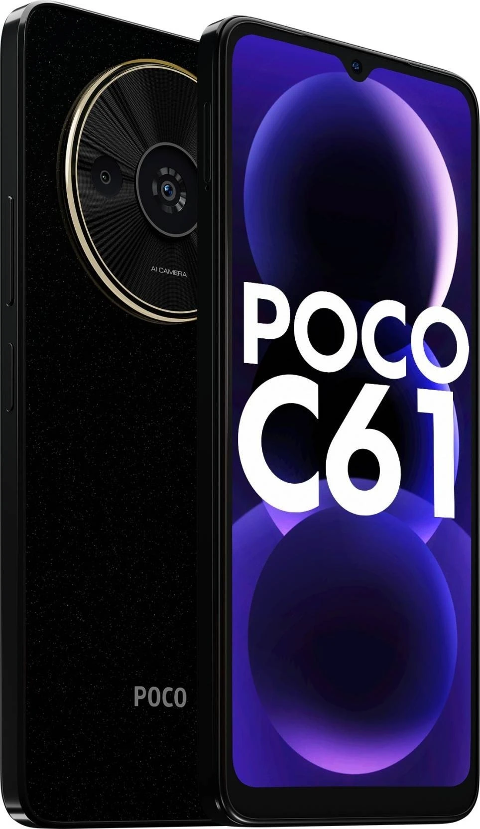 連休お値下！Xiaomi POCO C61 4GB+128GB ブラック Buy Xiaomi Poco C61 4GB RAM 64GB Dust Black Indian Version Online