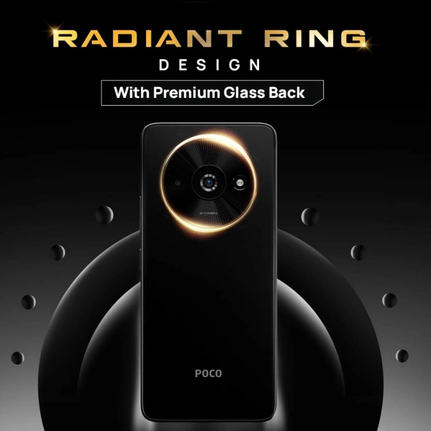 Buy Xiaomi Poco C61 4GB RAM 64GB Dust Black Indian Version Online