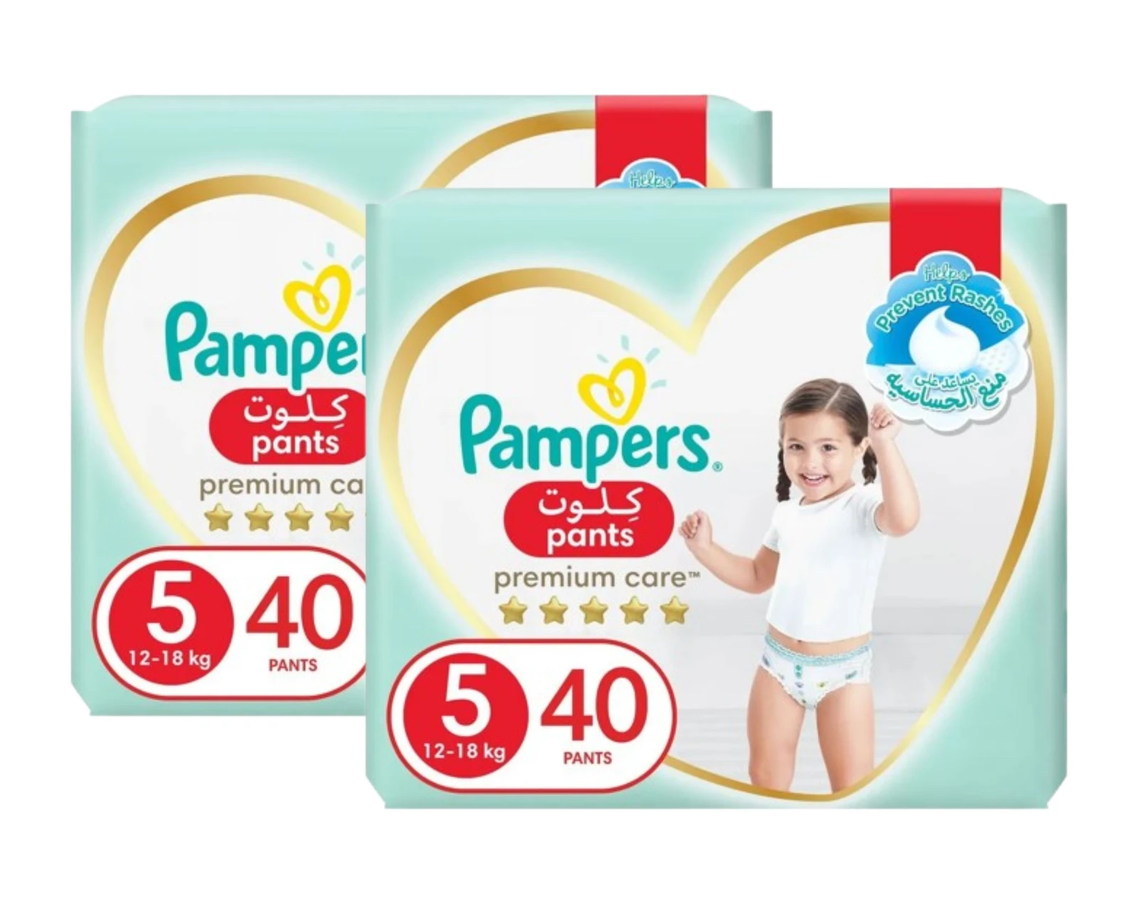 Buy Pampers Premium Care Pants Diapers Size 5, 40 Diapers x