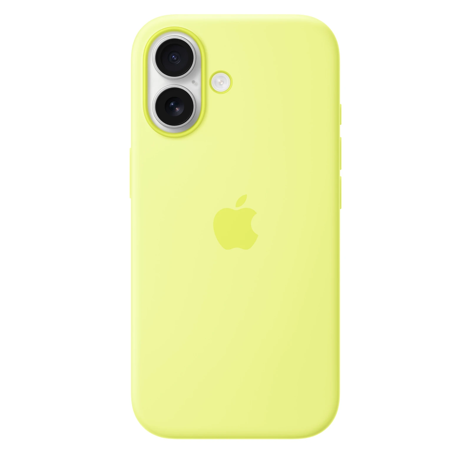 Apple iPhone 17 Silicone Case with MagSafe UAE Version Neon Yellow