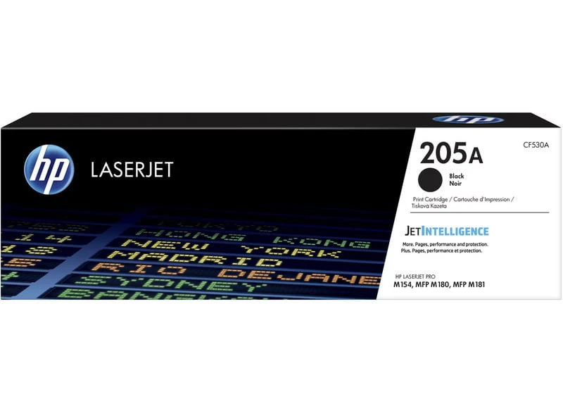 HP 205A LaserJet Toner Cartridge CF530A Black
