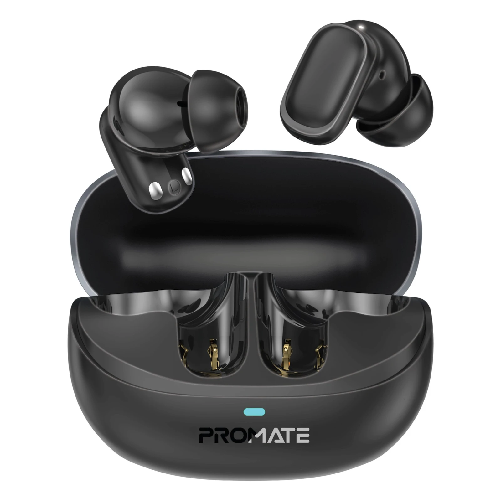 Promate High-Definition TWS Earbuds with Intellitouch Black