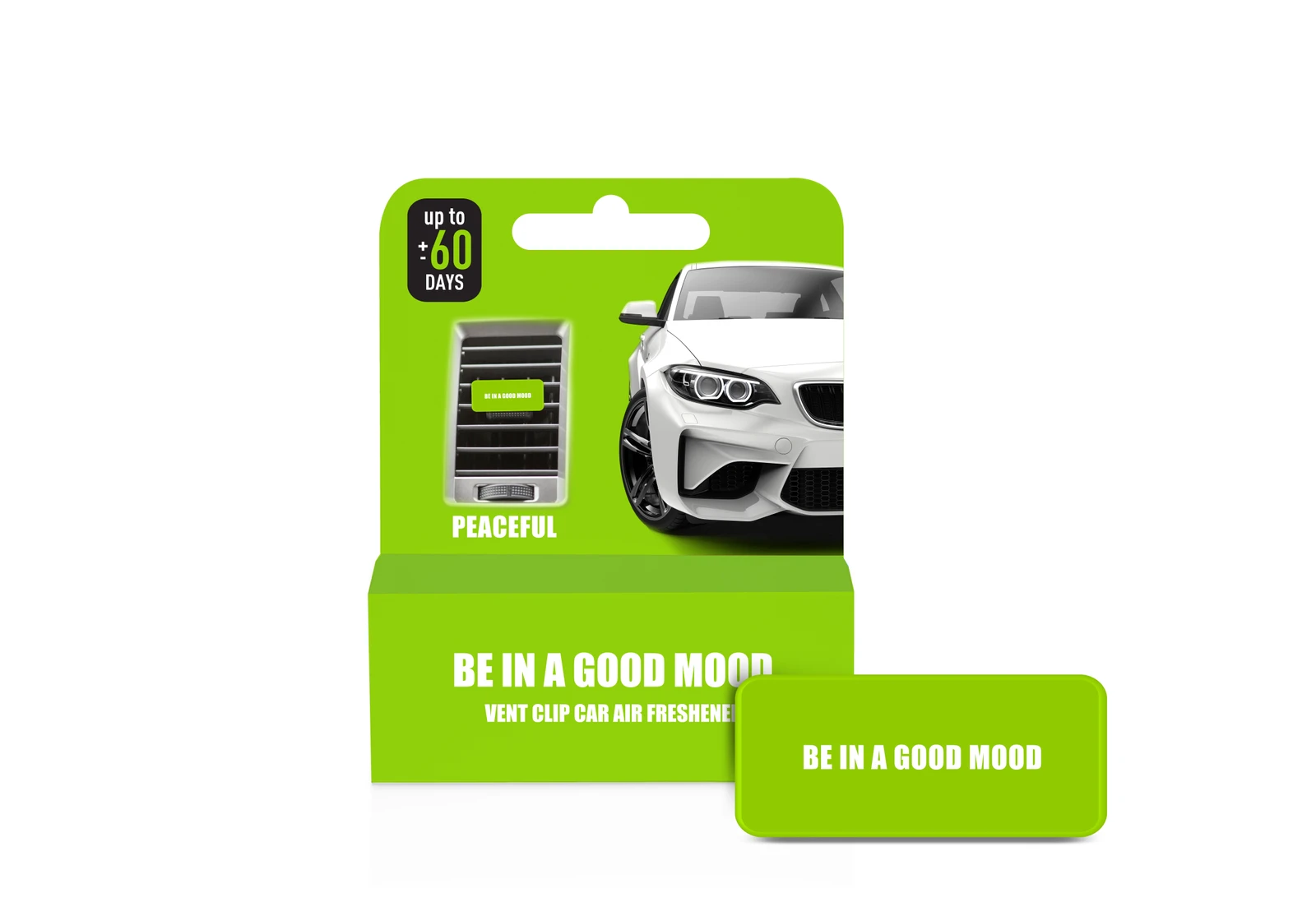 BGM Mini Car Air Fresheners 15 gr - Peaceful