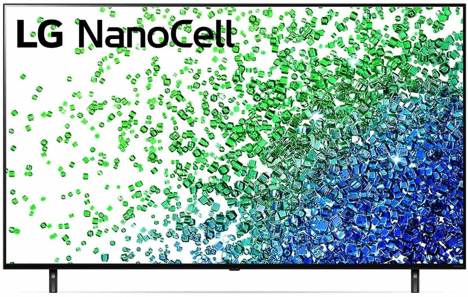LG NanoCell TV 55 Inch NANO80 Series Cinema Screen Design 4K Active HDR WebOS Smart With ThinQ AI Local Dimming