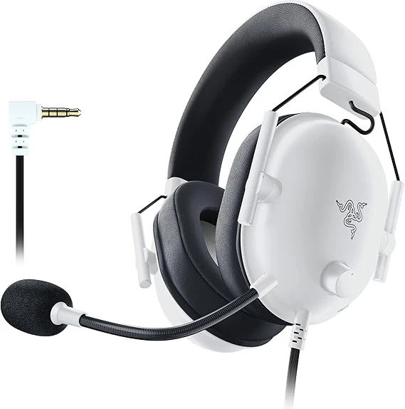 Razer Blacksharkv2 X Multi-Platform Wired Esports Headset White