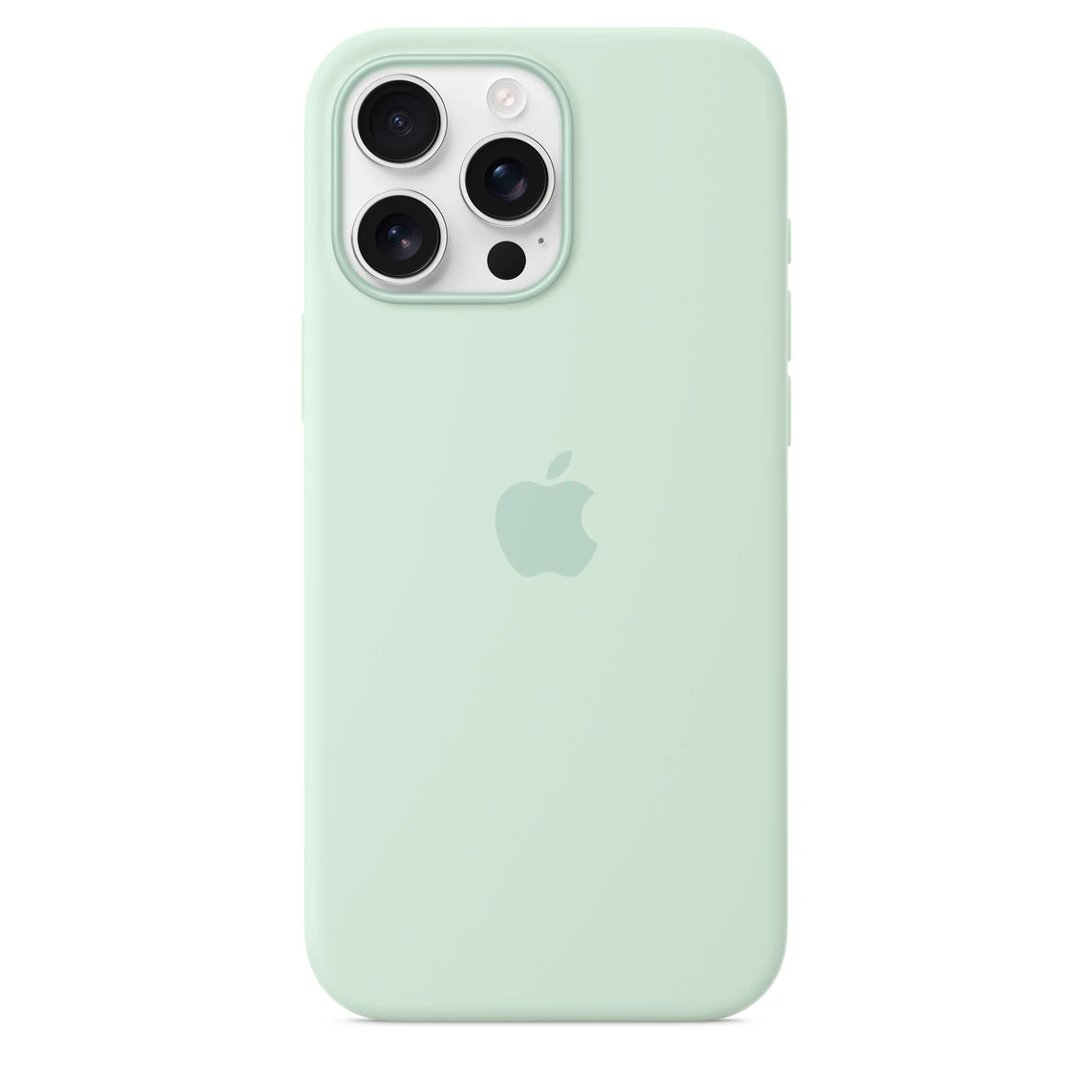 Apple iPhone 15| 15 Pro Silicone Case with MagSafe LIGHT GREEN