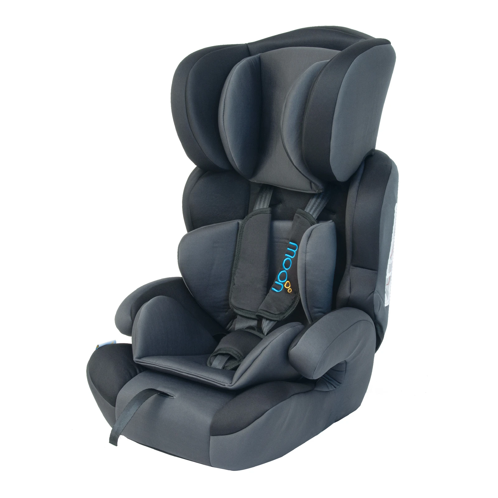 MOON Tolo Comfortable Child Car Seat 9 Months To 12 Years Black And Grey