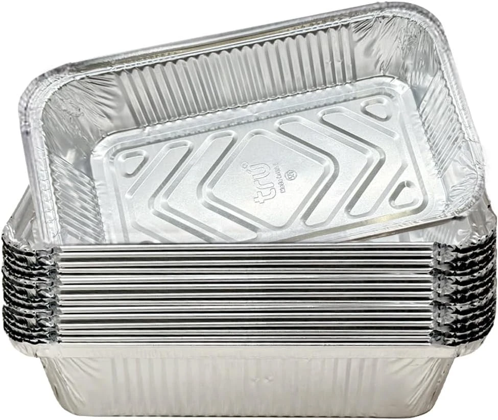 BSOFT Aluminium Container  With Lid  8389 ,1X1000 Pieces