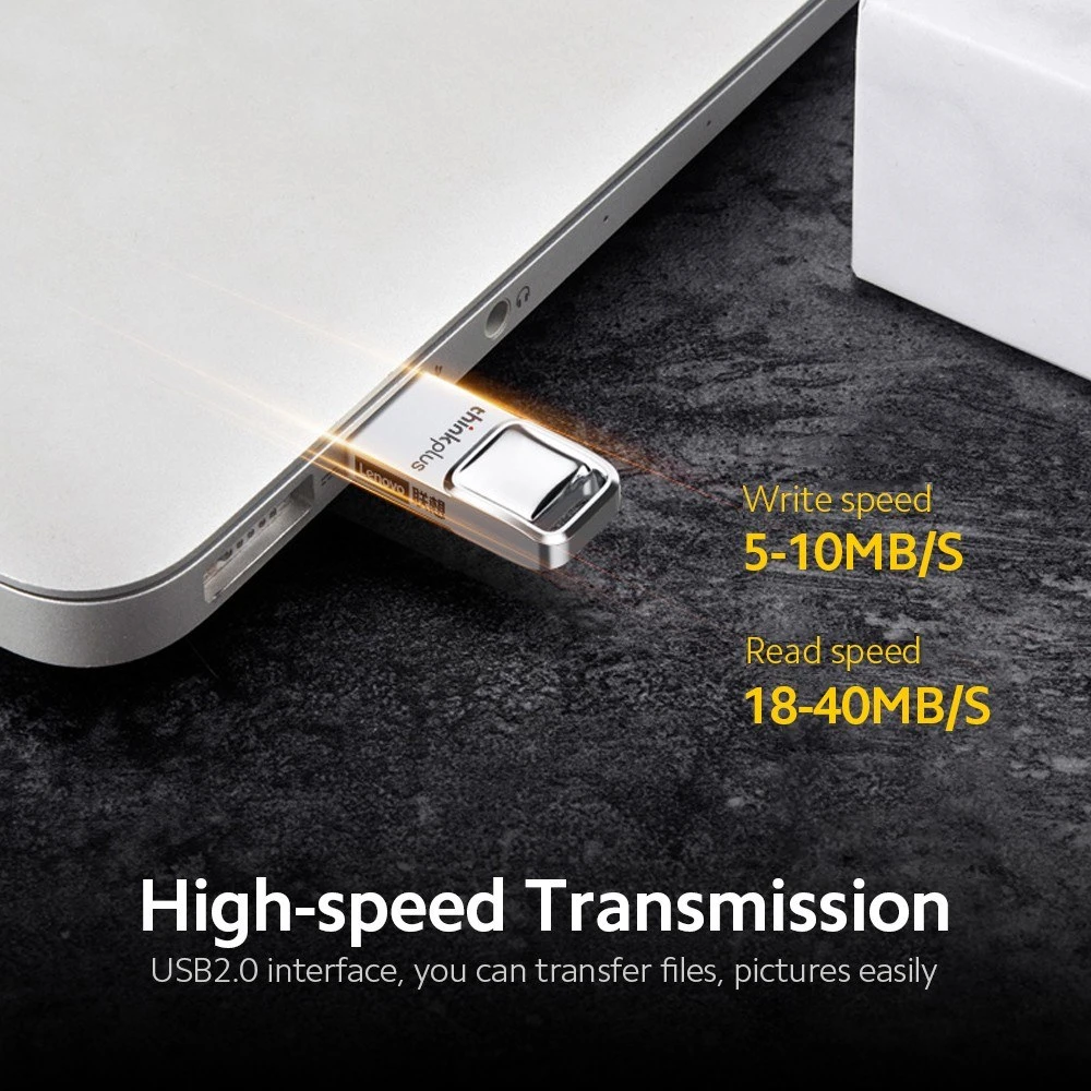 Buy Lenovo Thinkplus Tu201 Metal U Disk 8Gb High-Speed Usb