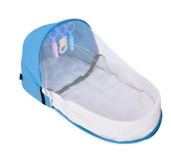BSM Crib newborn baby mosquito proof folding portable outdoor travel bed