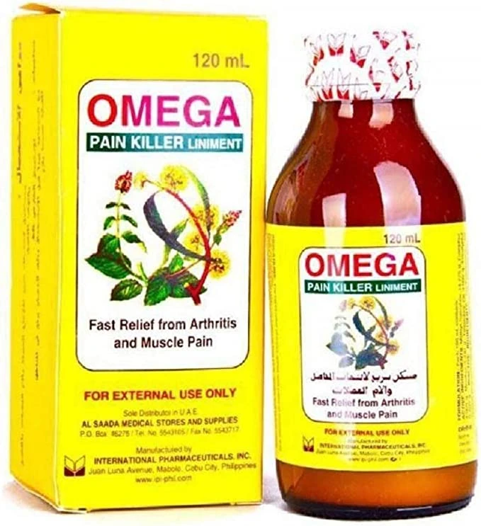 Omega Fast Relief 120ml Pain Killer Liniment,120ml