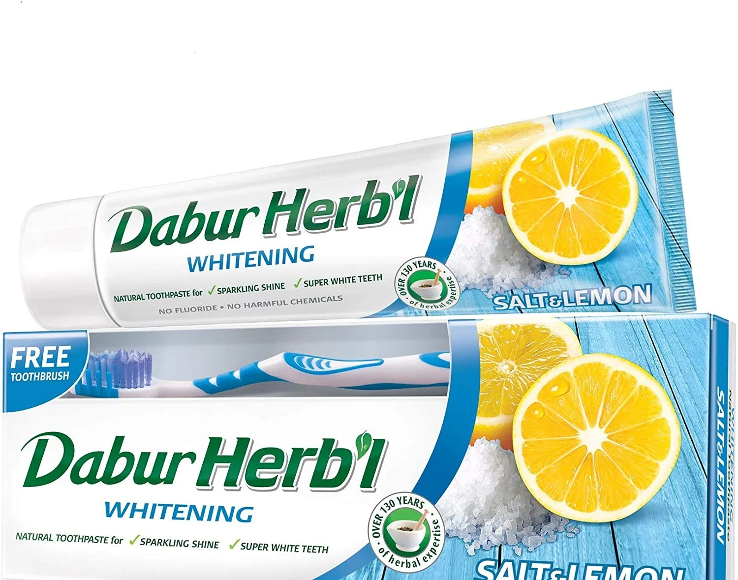 Dabur Herbal Toothpaste 150g Salt&Lemon,150g