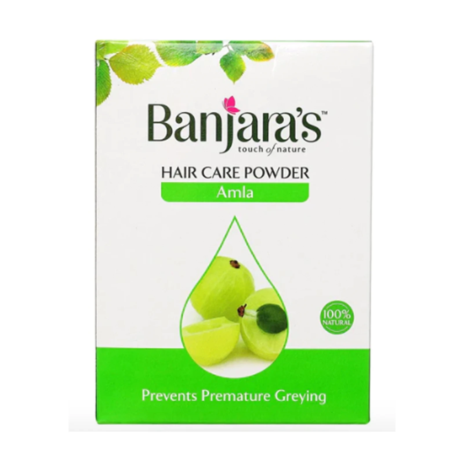 Banjara's Amla Hair Care Powder - Softens & Gently Smoothens the Hair Making it Stronger - Rich in Naturally Occurring Vitamin C - 100 g