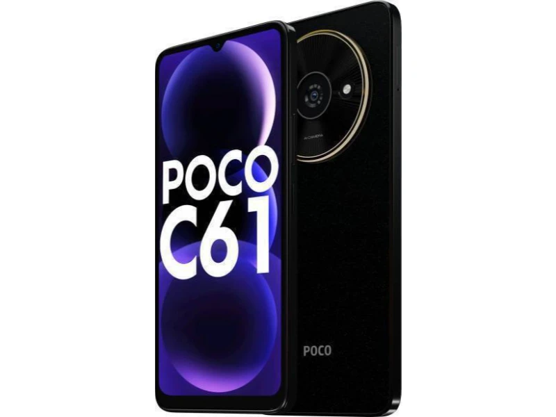 Buy Xiaomi Poco C61 4GB RAM 64GB,Black Online in UAE | Tradeling