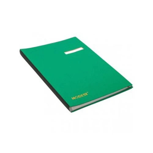 Modest Signature Book Green 12 Pieces