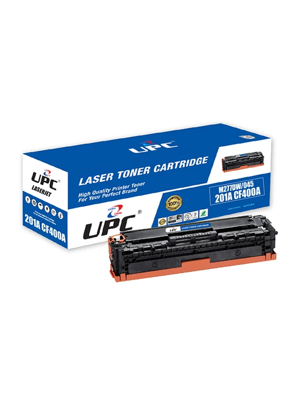 UPC 201A CF400A M277DS-045 Laser Toner Cartridge Black