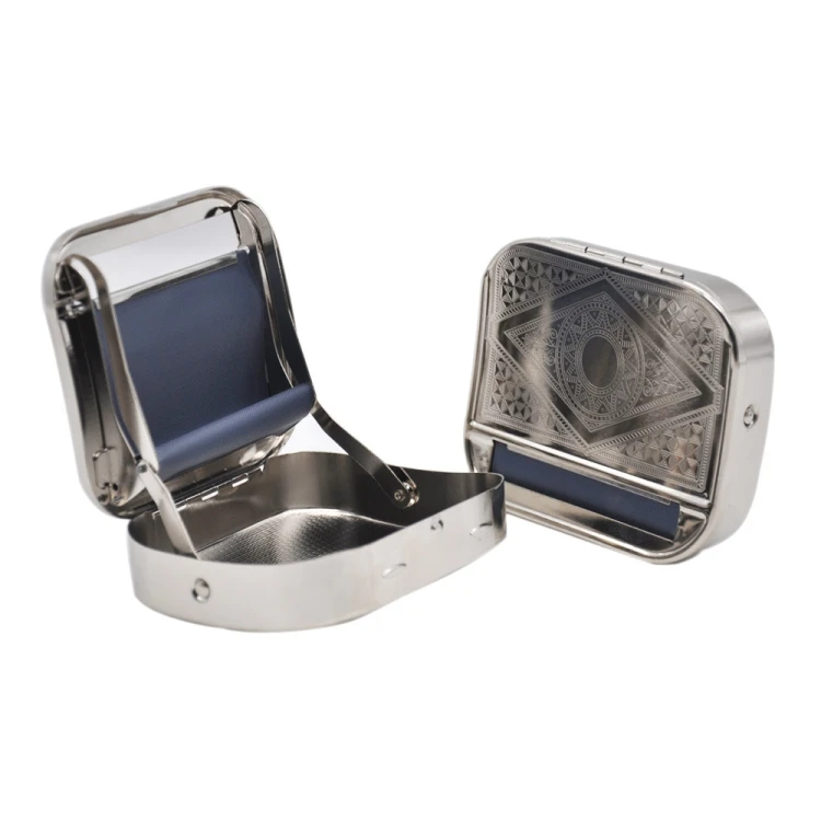 Automatic Cigarette Maker - 70MM Metal Box-Type, 2 PCS, Random Style Delivery - SUNSKY