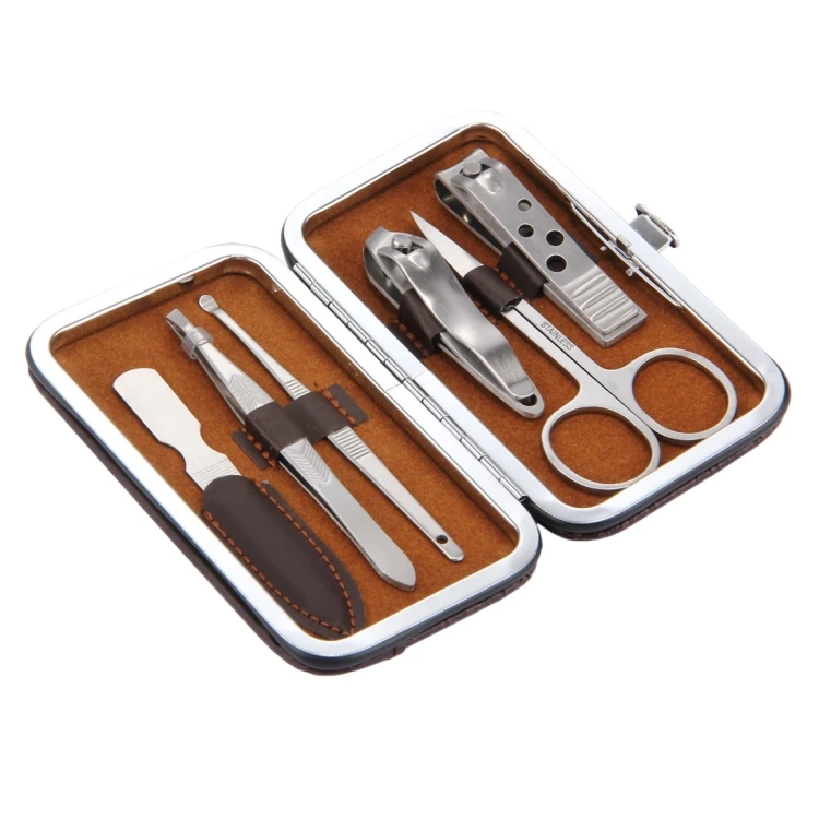 Manicure Kit - 6 in 1 Nail Tools Set for Professional Grooming | SUNSKY
