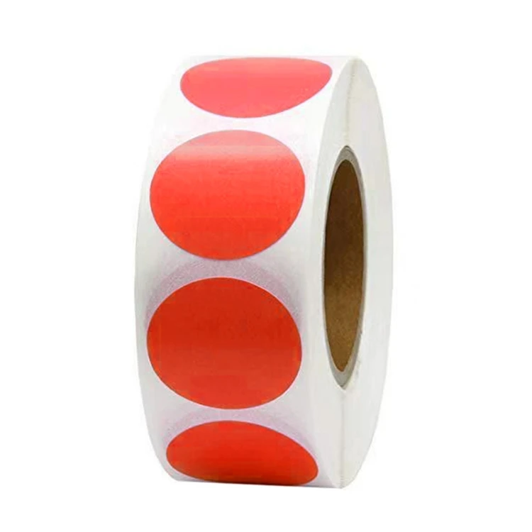 Colorful Decorative Stickers - 10 PCS Labels, 2.5cm Size | SUNSKY