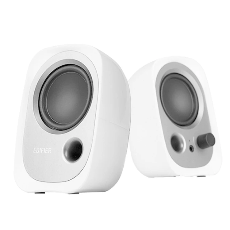 Edifier R12U Subwoofer - 2 PCS Mini USB Audio Speakers for Mobile & Desktop White