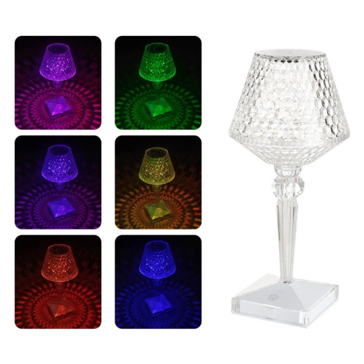 Decorative Table Lamp, Battery Powered Heart Shaped LED Bedside Lamp, Warm White Night Light, Home Bedroom Workplace Decoration - White