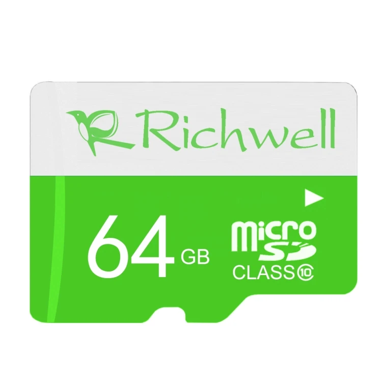 Micro SD Memory Card - 64GB High Speed Class 10 - SUNSKY