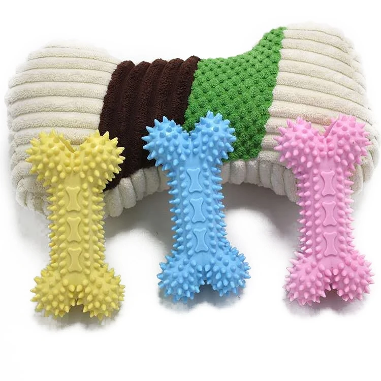 Pet Toys - 3 PCS Bite-Resistant Cotton Rope & TPR Dog Supplies - SUNSKY