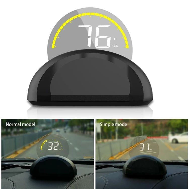 شاشة عرض رأسية OBD2 HUD - شاشة سيارة عالمية بحجم ٢.٦ بوصة | SUNSKY