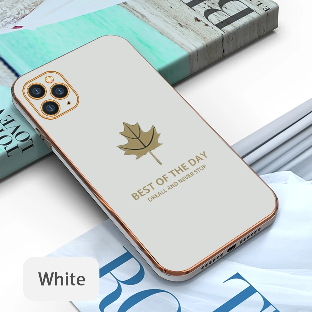 iPhone 11 Pro Max Case - Soft Anti-Drop Protective Cover, Classic White