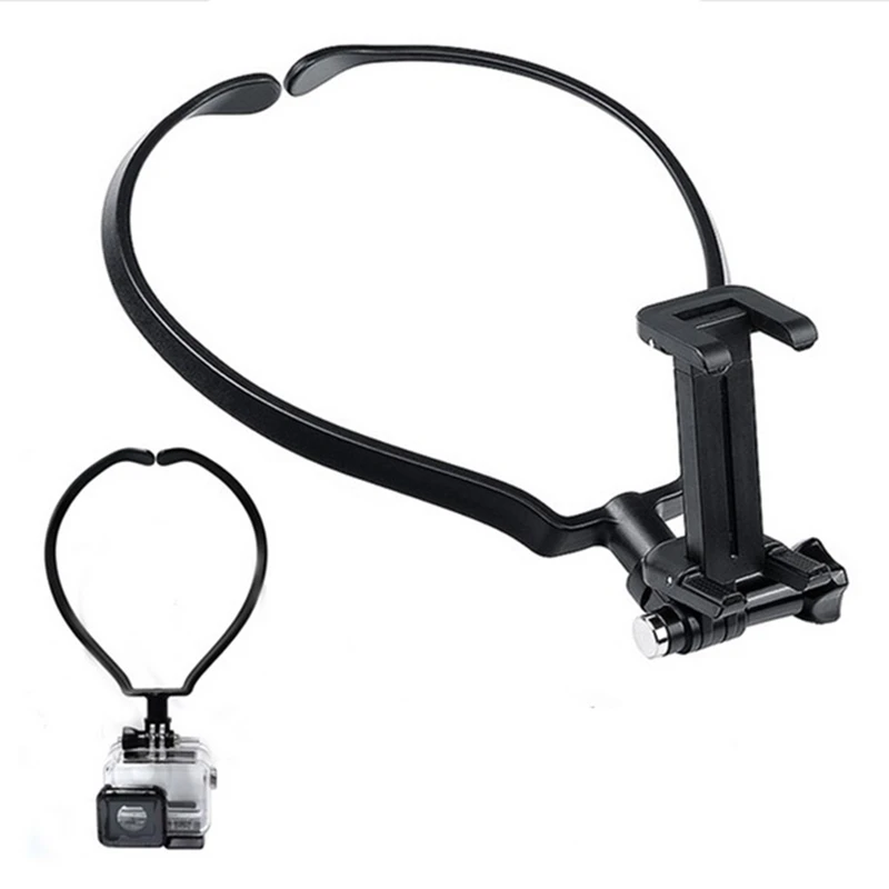 Phone Neck Stand Holder Multiple Functions Flexible Lazy Bracket For Smart Phone Sport Camera New