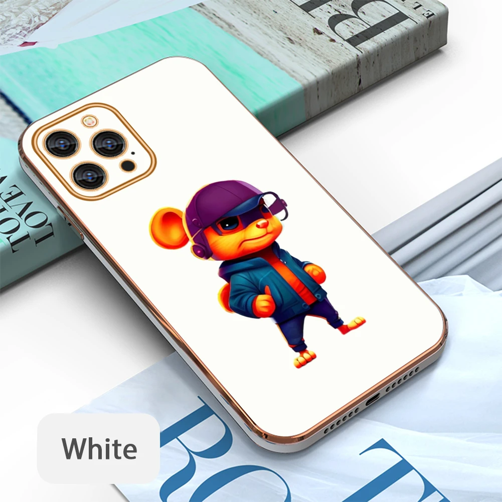 iPhone 12 Pro Max Soft Case - Shockproof Full Cover with Camera Protector