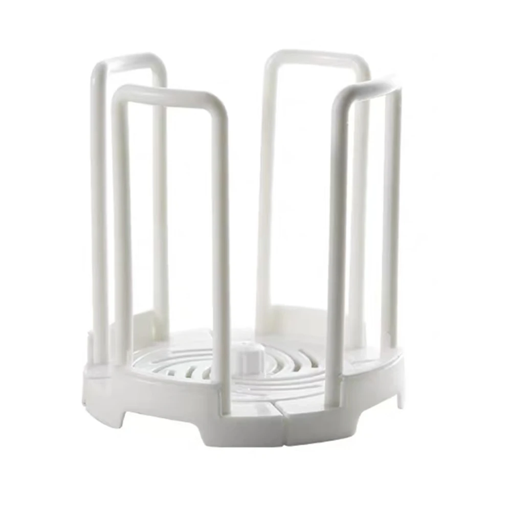 Retractable Dish Drying Rack - 3-Piece White Bowl Drainer Stand White,3pcs