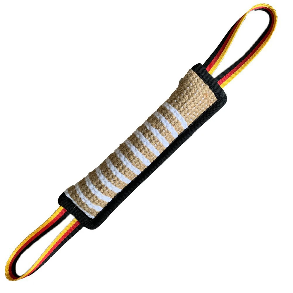 Dog Training Bite Pillow - Bite Resistant, Strong Handles, Teeth Cleaning Tug Toy B3 B3