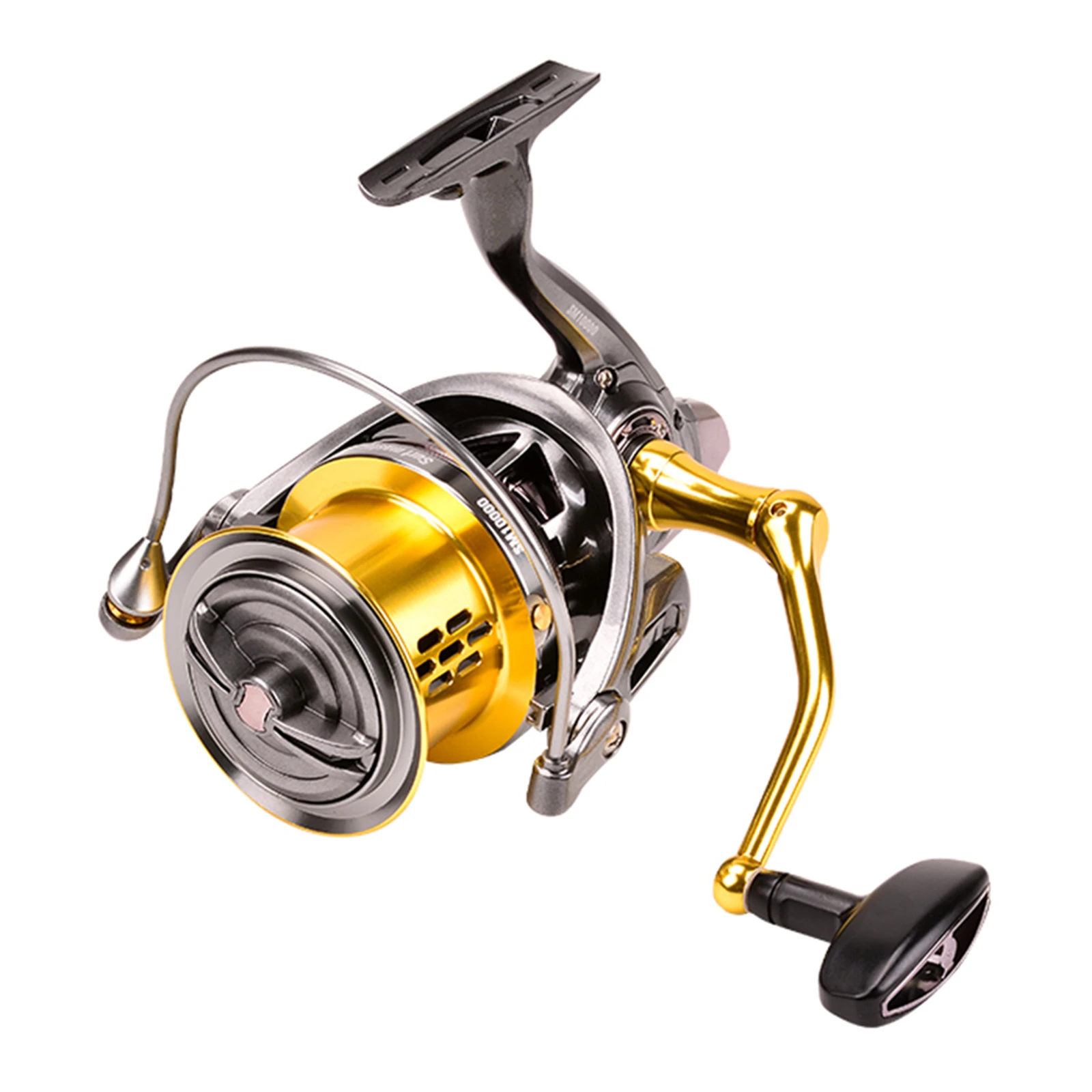 Buy Spinning Reel 8+1 Ball Bearing Max Drag Long Cast Powerful Fishing Reel  Fishing Tackle 8000 Online in UAE | Tradeling