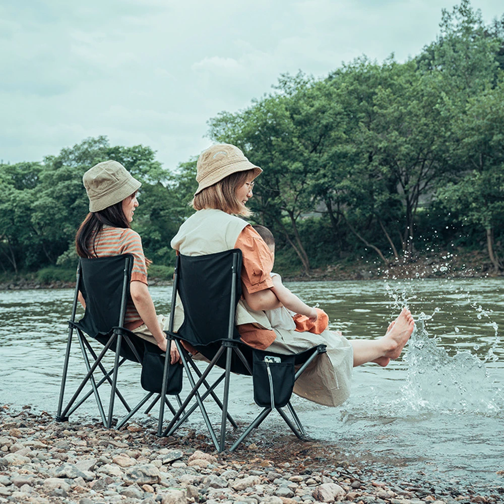 Folding Camping Chair - Portable, Lightweight, Includes Carrying Bag