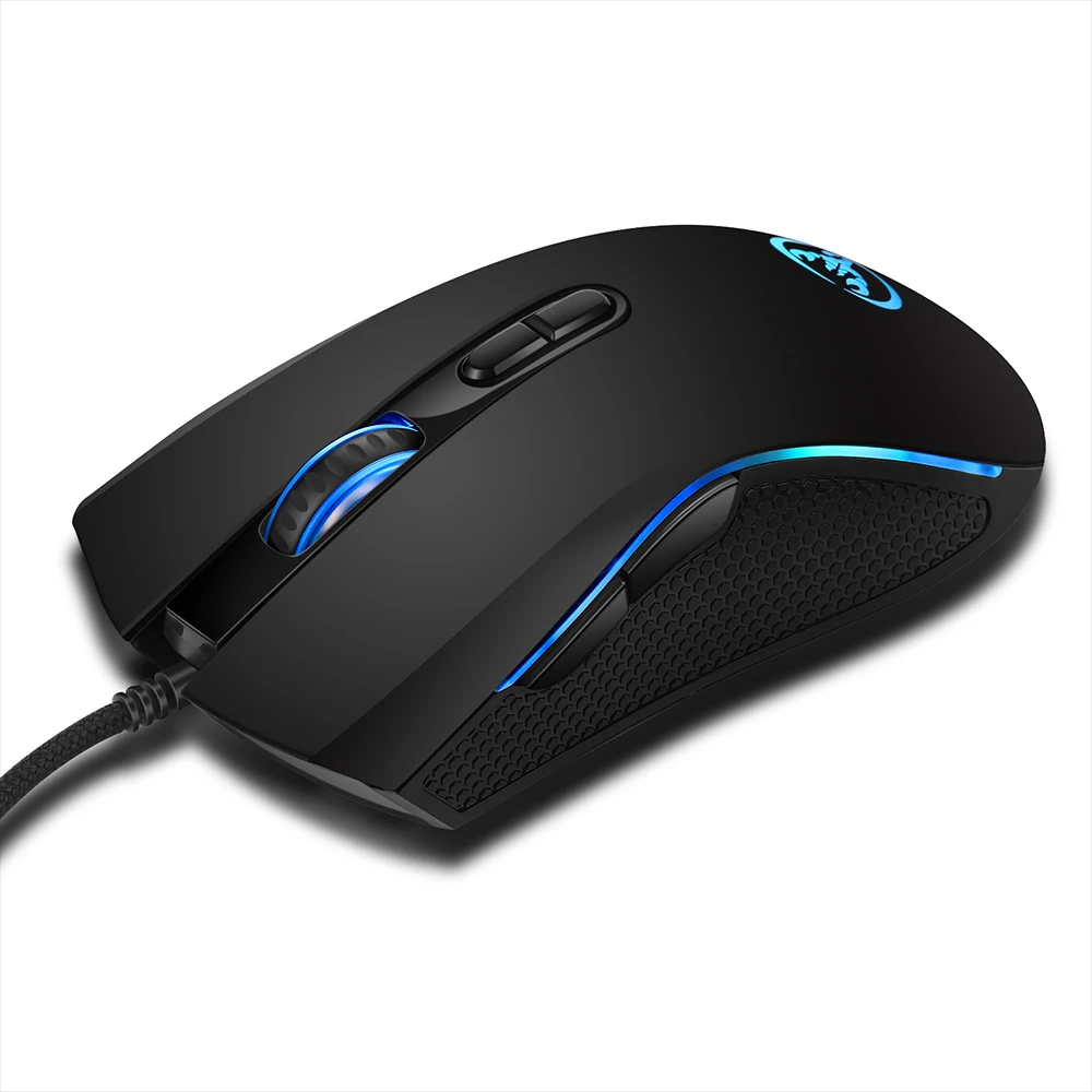 Wired Gaming Mouse - 3200 DPI, 7 Buttons, 7 Color LED - HXSJ A869