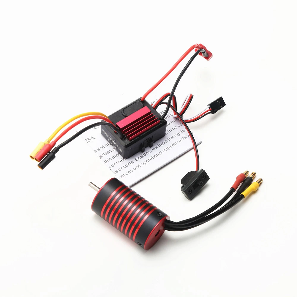 SURPASSHOBBY 2845 Wasserdichter Brushless Motor 3.175mm für Traxxas 1/12 RC Auto SURPASSHOBBY 2845 Wasserdichter Brushless Motor 3.175mm für Traxxas 1/12 RC Auto