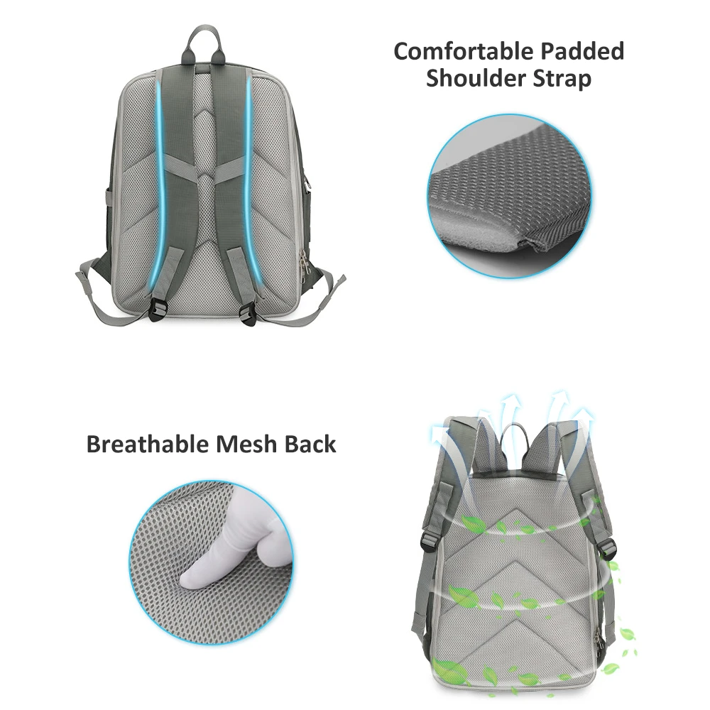 Lightweight Backpack Stool Combo Backpack with Folding Chair for Outdoor Camping Fishing Hiking Picnic BBQ