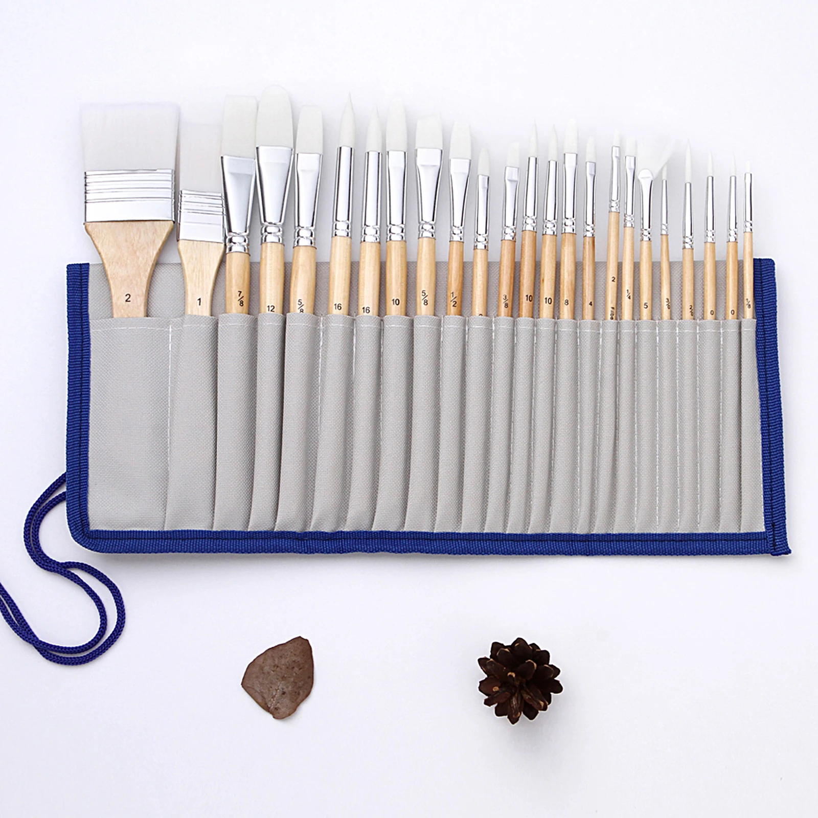 CONGGUAN 10 Pieces Professional Painting Brushes Nylon Acrylic Paint