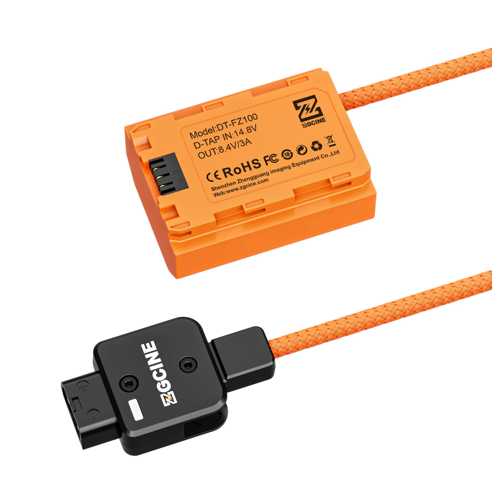 SmallRig D-TAP Replacement Dummy Battery For Sony NP-FZ100, For Sony FX3, FX30, A7 III, A7IV, A7SIII, A7RIII, A7R IV, A7R V, A7C, A7CII, A7CR, A1, A9, A9 II, A6600, A6700, ZV-E1, ZV-E10 II - View #6