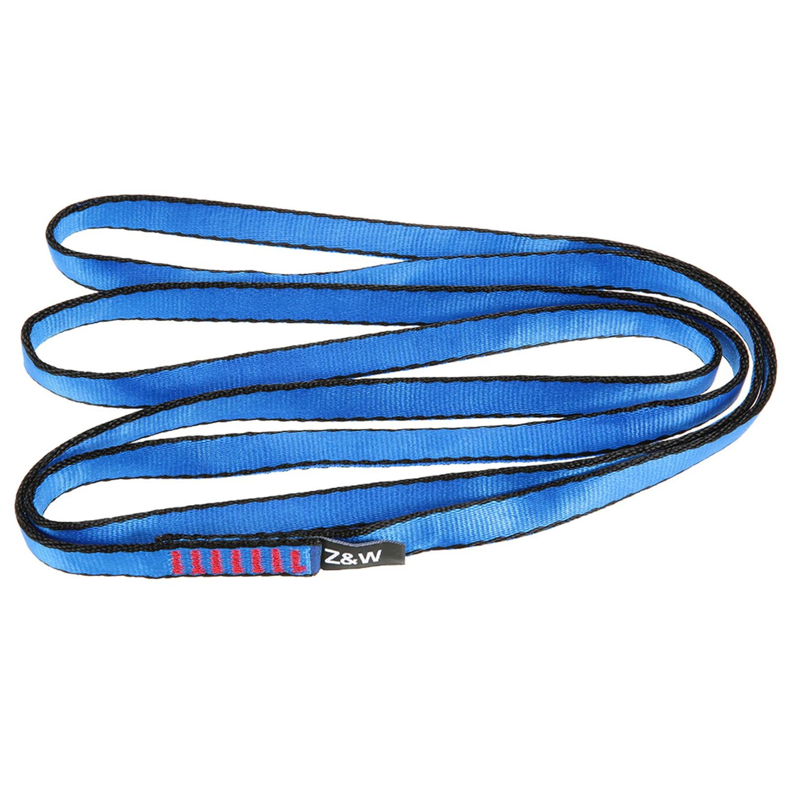 Strap,23KN 16mm 120cm/3.9ft Rope Runner Webbing Sling Flat Strap Belt for Mountaineering Climbing Caving Rappelling Rescue Engineering
