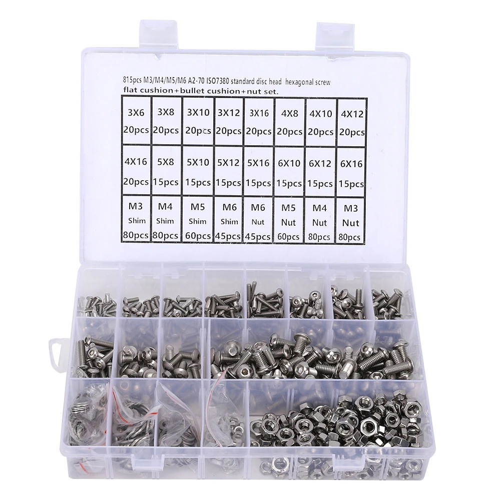10-Pack M6 Stainless Steel SS304 Hex Flange Screws – Washer-Head Bolts With Integrated Flange – 16mm, 20mm, 25mm, 30mm, 35mm Lengths – For Machinery, Appliances & Assembly