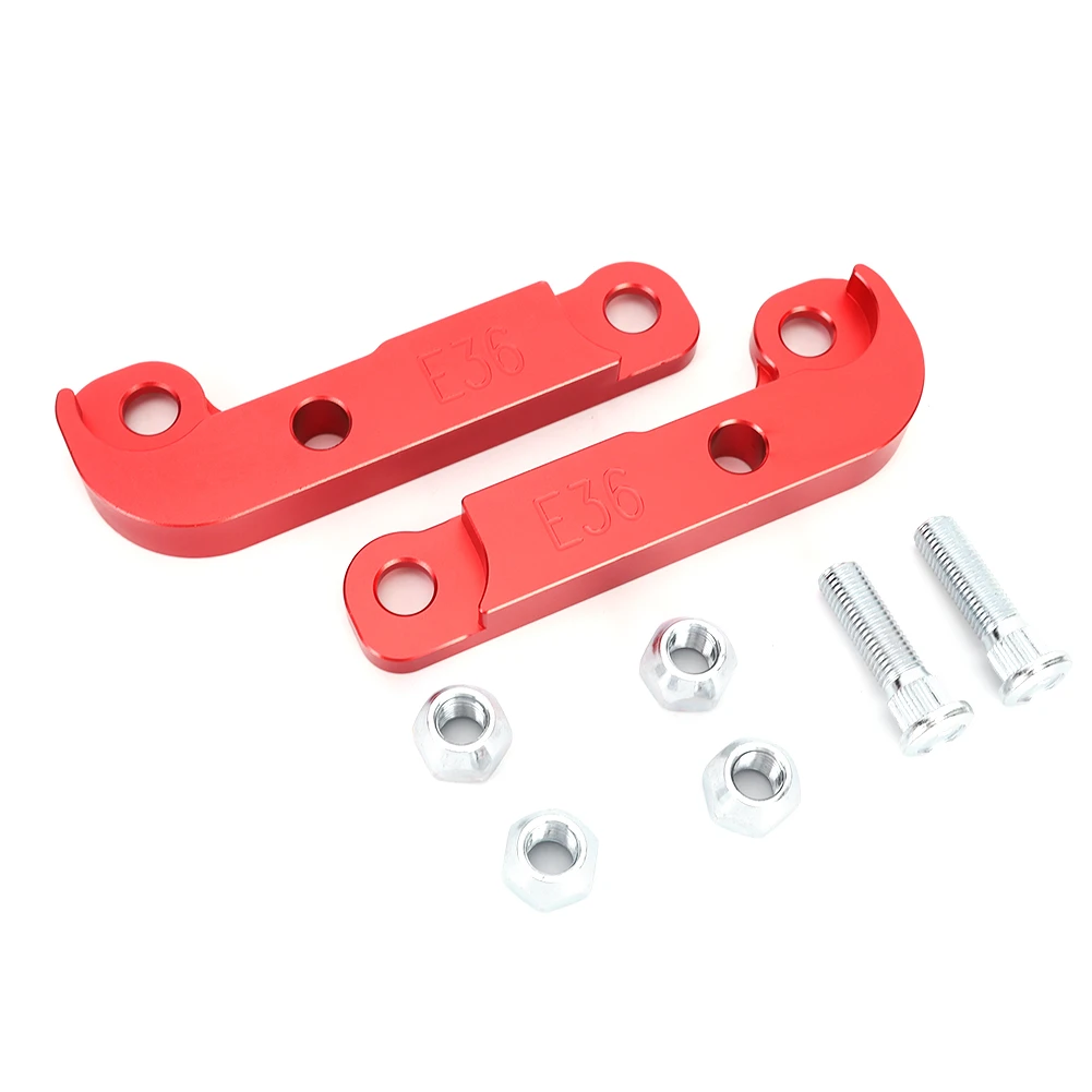 Car Steering Drift Lock Adapter Increasing Turn Angle 25%-30% Fits For E36 M3Red