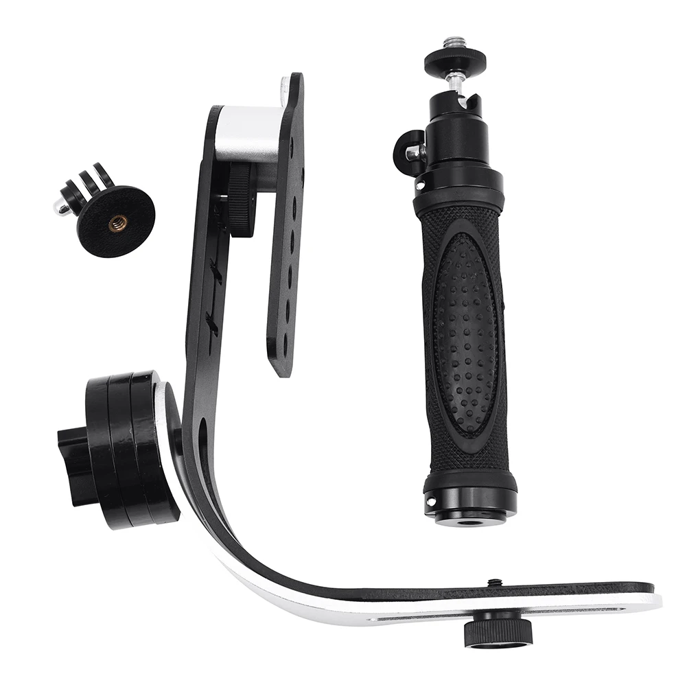Aluminum Alloy Handheld Video Stabilizer With Camera Adapter For Gopro DSLR Camcorder