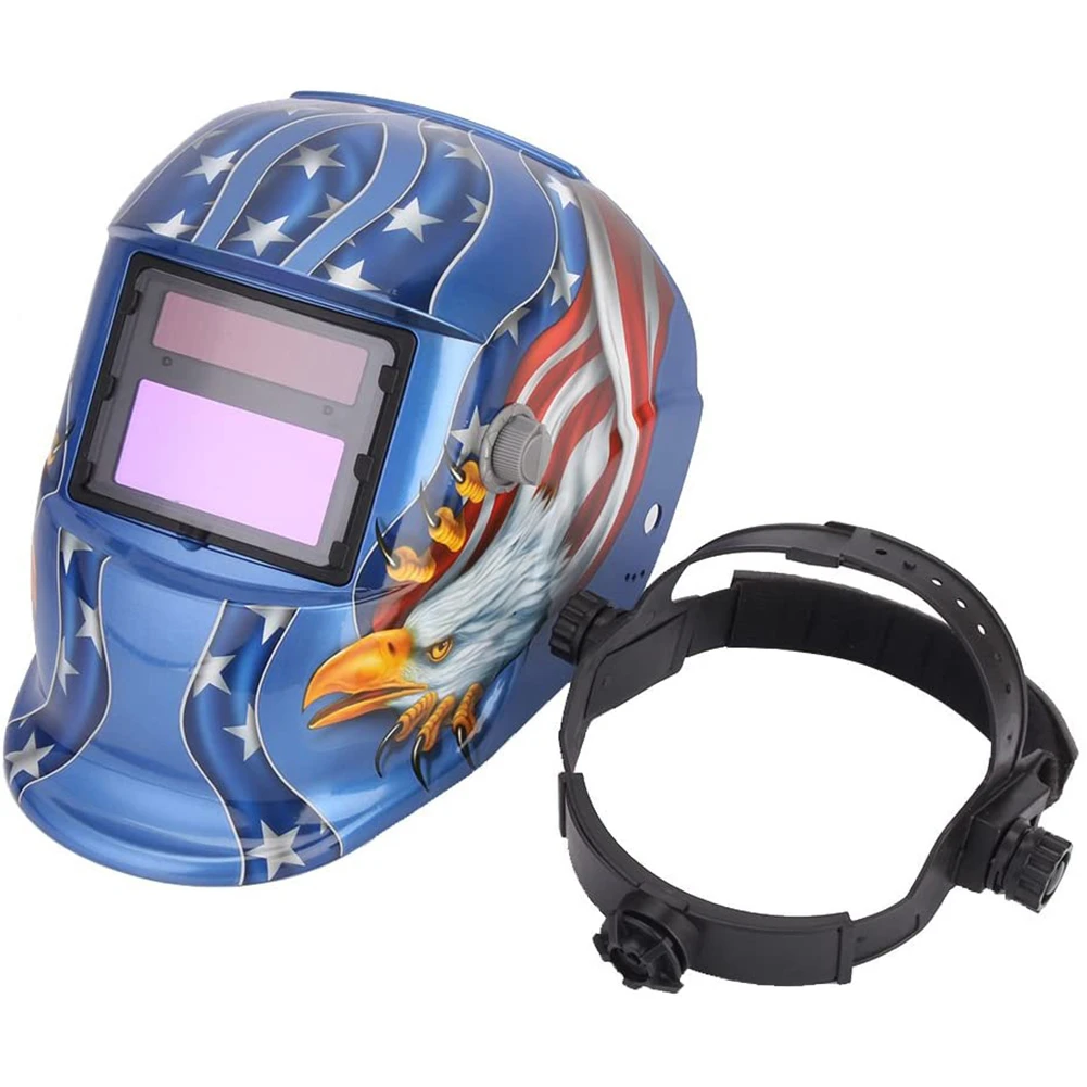 Solar Energy Welding Helmet TIG MIG Automatic Darkening Welder Protective Mask