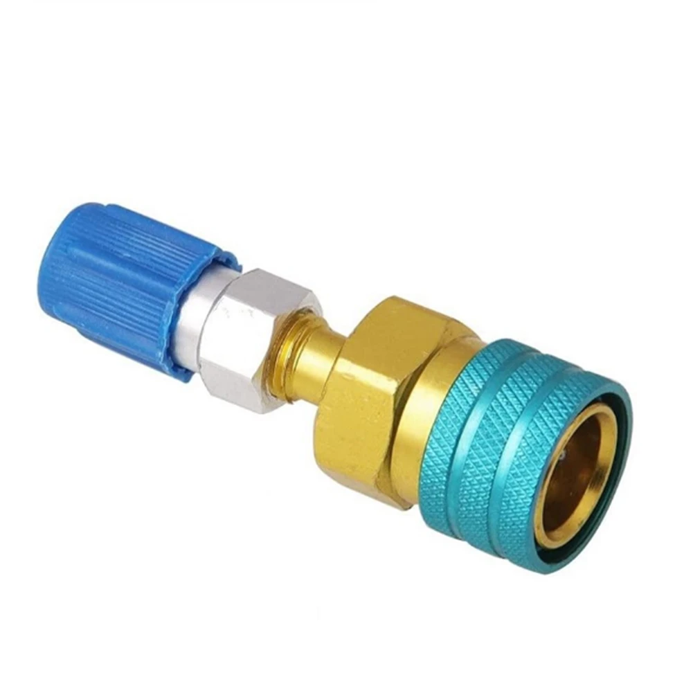 R1234YF Low Side Quick Coupler Hose Adapter Fitting Connector For Car Air-Conditioning