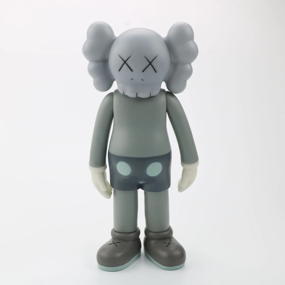 KAWS Action Figure - Gray Collectible Model Toy for Home Decoration Gray